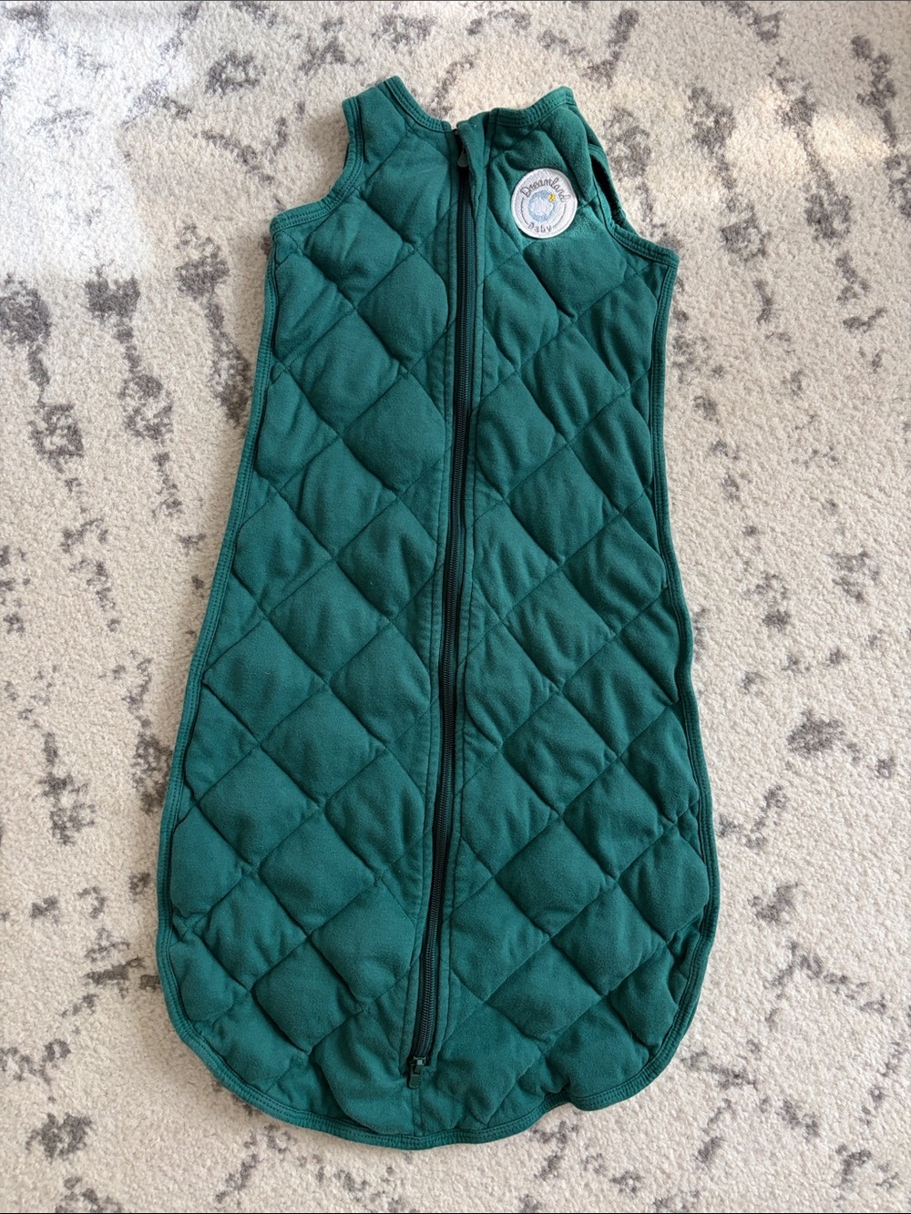 Dreamland Baby Sleep Sack Quilted - Dark Green